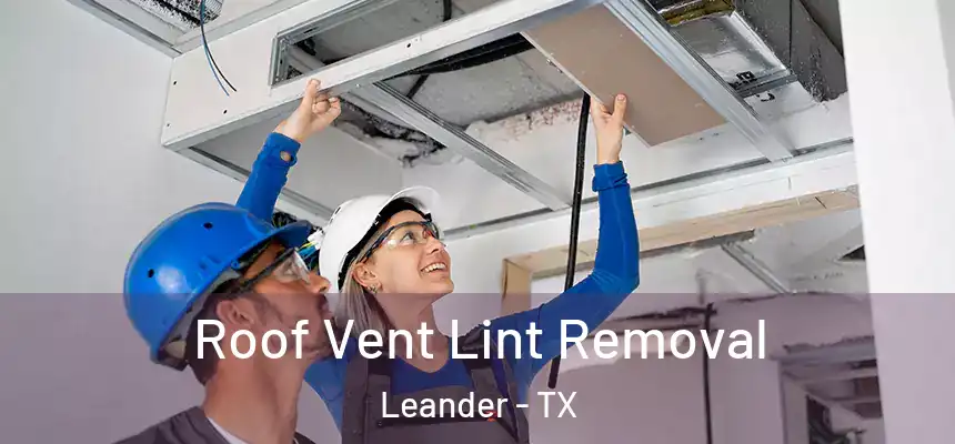  Roof Vent Lint Removal Leander - TX